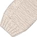 ZOEREA Baby Boy Outfits Set, 3pcs Long Sleeves Gentleman Jumpsuit & Vest Coat & Berets Hat with Bow Tie (Label 70/Age 0-6months, Khaki 1)
