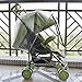 Bemece Universal Stroller Rain Cover , Baby Stroller Weather Shield, Windproof, Waterproof, Dust Shield, Protect from Rain, Snow, Insects
