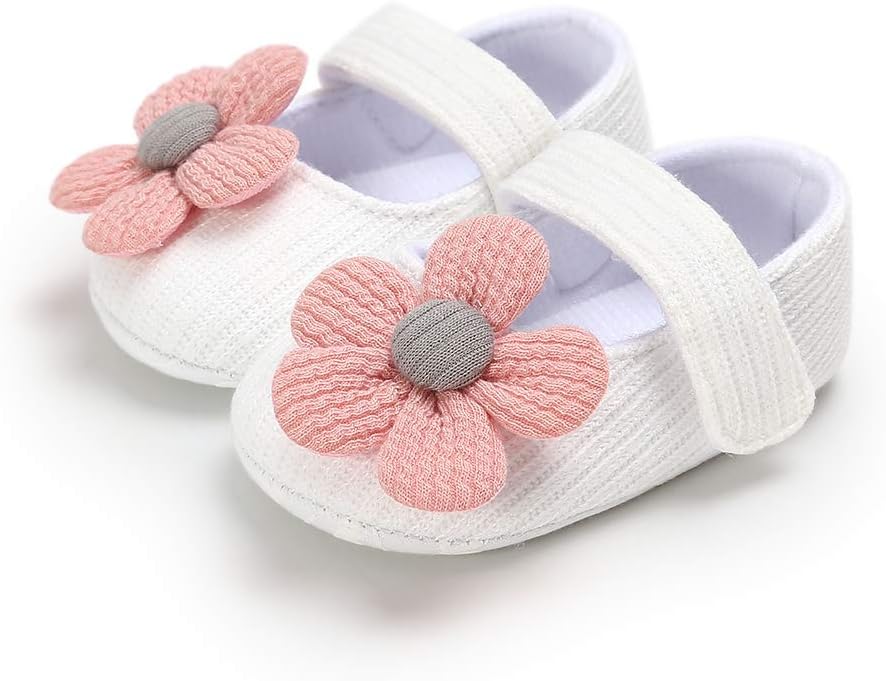 OhwawadiInfant Baby Boys Girls Slippers Cozy Fleece Booties Soft Bottom Warm Cartoon Socks Newborn Crib Shoes
