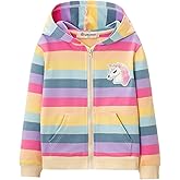 Girls Zip Up Hoodie Sweatshirt with Pockets Long Sleeve Jacket Outfits
