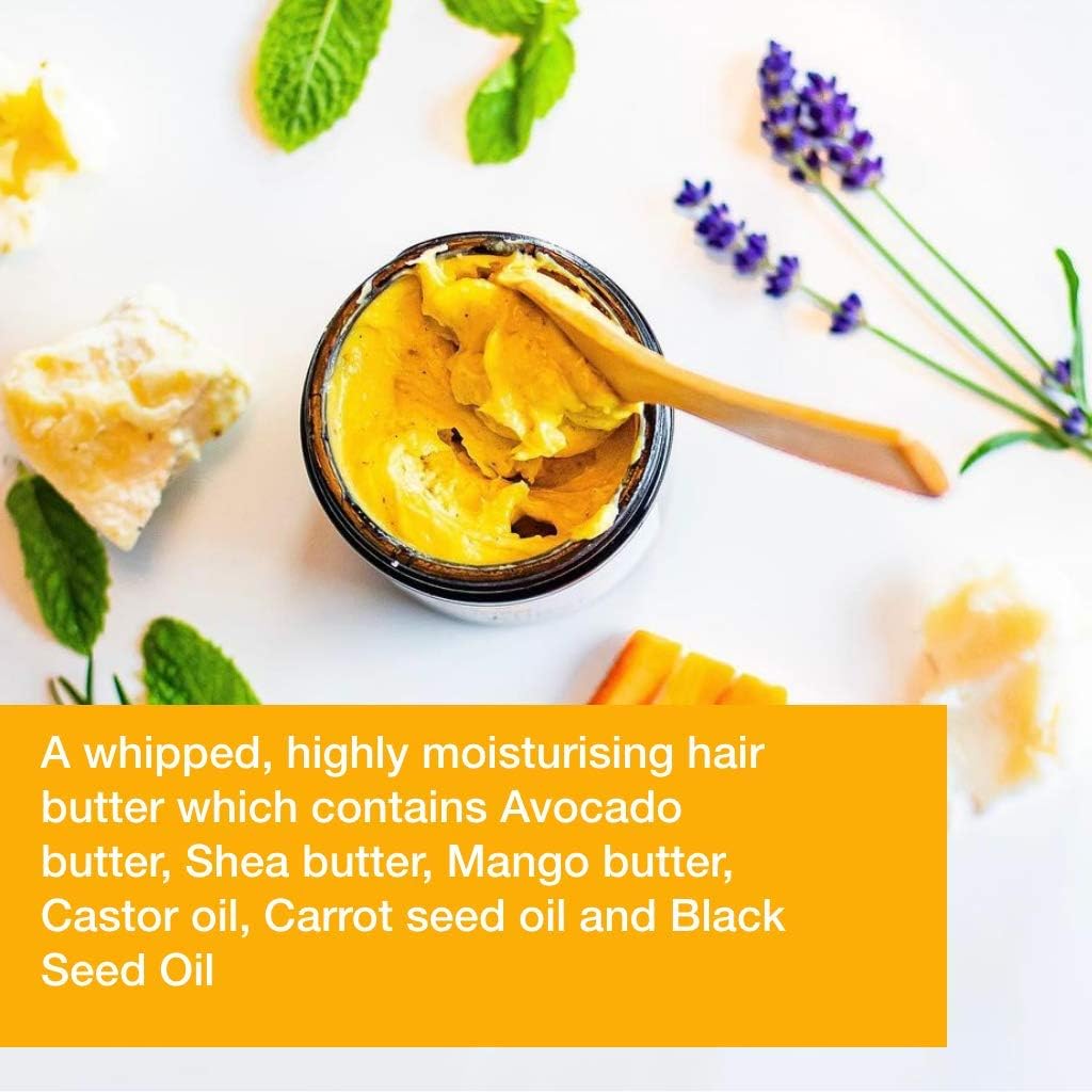 Chebe Hair Butter, 180g, Chebe powder from Chad, moisturises and strengthens your hair. Encouraging hair growth, length, volume and thickness. Repairs hairline/damaged hair, split ends, itchy scalp. - Image 4