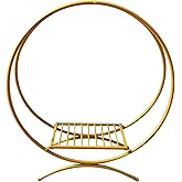 NATICRISI Gold 34.6inch Round Wedding Cake Stand