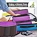 bago 7 Pcs Packing Cubes for Suitcases - 4 Travel Cubes with 3 ZipLock Bags - Luggage Organizer Bags to Get Maximum Storage, Save Time & Effort to Pack - Happy Traveling