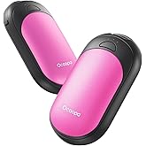 OCOOPA Magnetic Hand Warmers Rechargeable 2 Pack, UL Safety Heat 100-126°F, 3-Settings, Pocket-Sized, Max. 8 Hrs Long Lasting,Great for Raynauds, Golf, Hunting, Camping, Gifts for Men Women, UT3 Lite