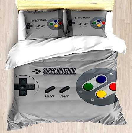 Kangsun Classic Nintendo Controller Bedding Cover Set Exclusive