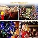 Solar Light String 2pack 100LED Copper Wire Lights Outdoor 33ft Waterproof 8 Modes Fairy Lights for Xmas,Patio, Bedroom, Patio, Wedding, Party for Heepow (Multi-Color)