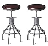 Diwhy Industrial Vintage Kitchen Counter Height