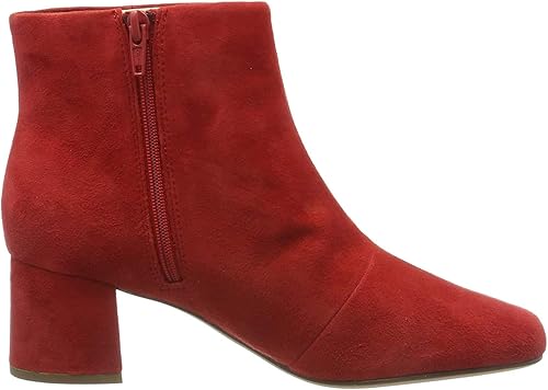 clarks red boots