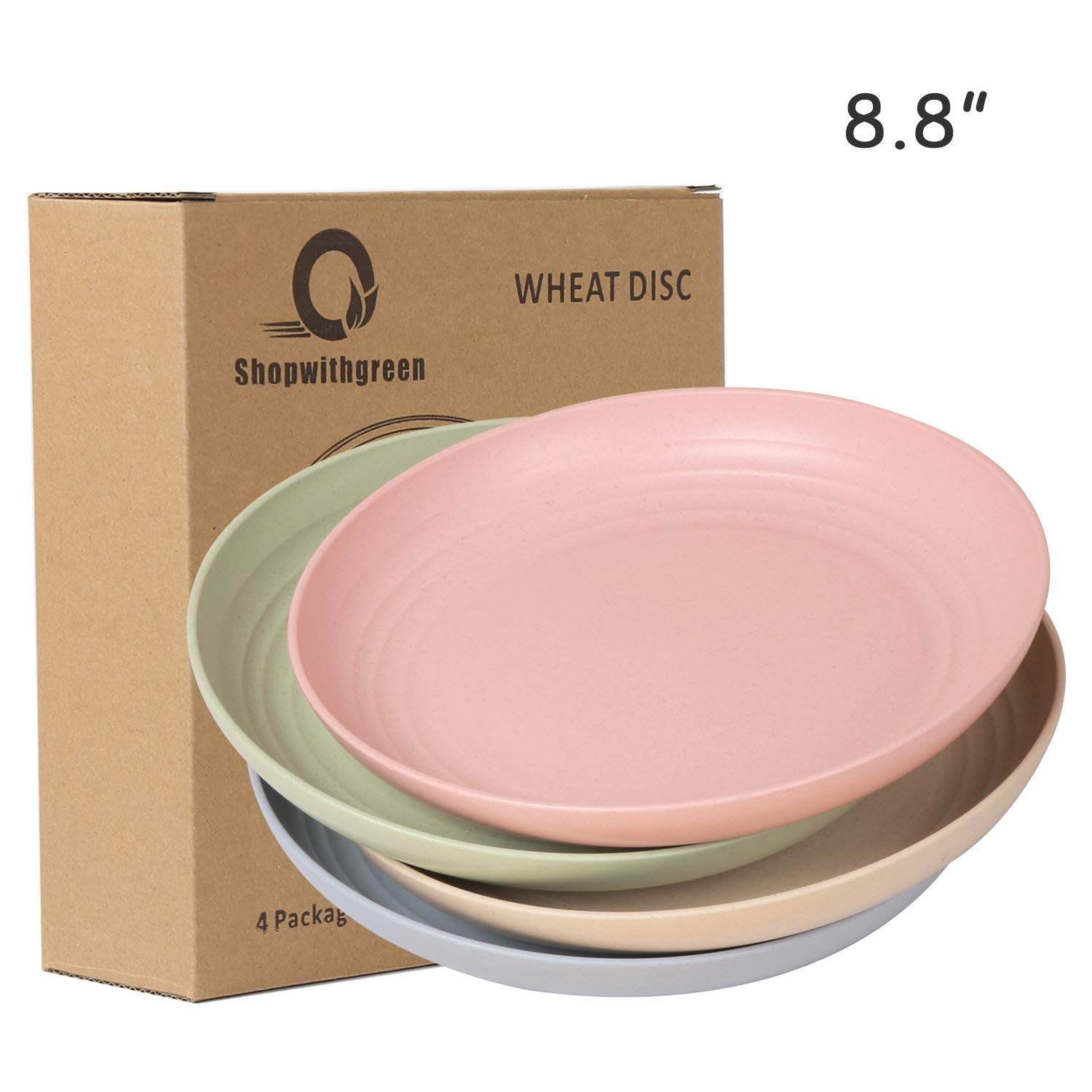 Healthy Lightweight Wheat Straw Plates Shopwithgreen Extra Large4