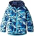 iXtreme Little Boys' Reversible Camo Jacket, Navy, 6