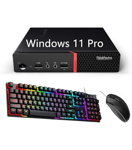 Amazon.com: Lenovo ThinkCentre M715q Tiny Mini Desktop PC | AMD