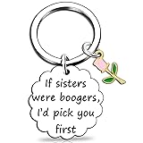 OEHEDOU Funny Sister Keychain Birthday Gifts For