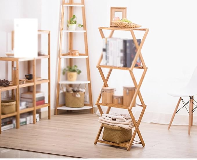 LYYZWJ ZHDC® Kreatives Faltbares Regal Landung Wohnzimmer