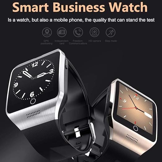 LayOPO Q18S - Reloj Inteligente con cámara HD NFC, Bluetooth ...