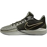Nike Sabrina 1 HF5518-302 Cargo Khaki-Metallic Gold Women's Basketball Sneakers 7 US