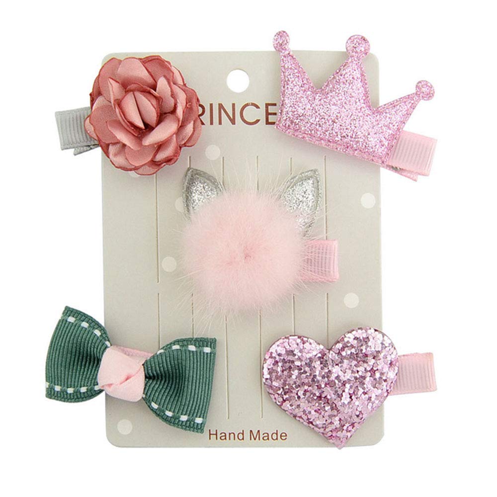 Buy Eadin Baby Little Girls Hair Clips Toddlers Hair Bow Barrettes