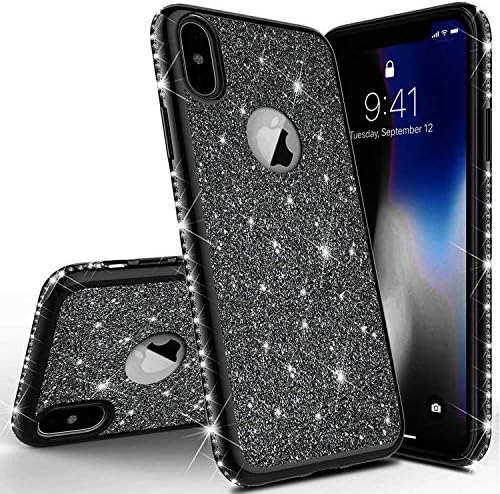 Miagon for iPhone Xr 6.1" Glitter Case,Electroplating Bling Diamond Soft Gel TPU Silicone Shockproof Protective Shiny Sparkle Case Cover