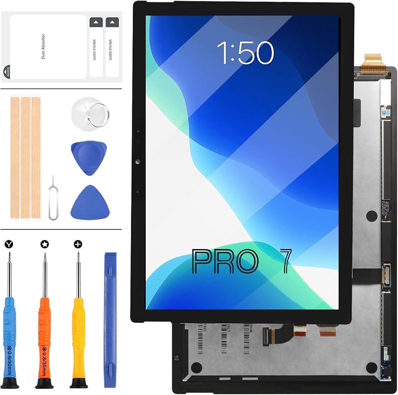 LADYSON 12.3" Microsoft Surface Pro 7 1866 LCD Display Touch Screen Assembly