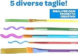 Crayola Paintbrushes Assorted Sizes Pack of 5 for Kids 3+ view 2
