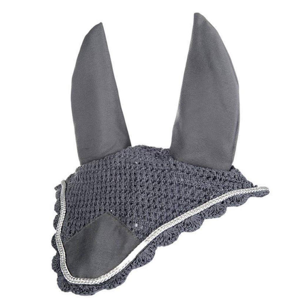 HKM Ear bonnet Grey/Silver Cob