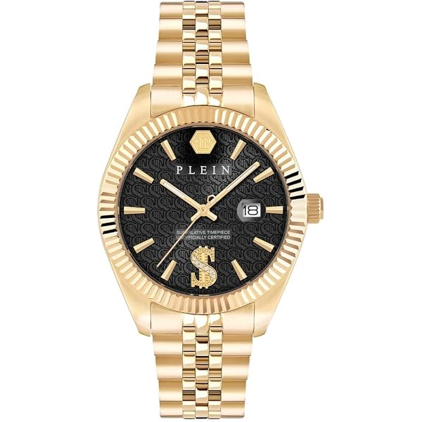Plein Sport Metronaut Bracelet Watch Gold Womens Plein Sport Men main image 3