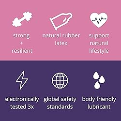 GLYDE Assorted Flavored Ultra Thin Condoms - 10