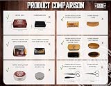 Viking Revolution Beard Grooming Kit Sandalwood 100% Boar Brush Balm Oil view 4