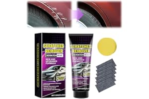 SEIVBLE Nano Cloth Car Scratch Remover Set,Upgraded Magic Car Paint Scratch Repair Paste,Car Scuff Removal Polishing Wax with Wipes for Cars Vehicles (1 Set)