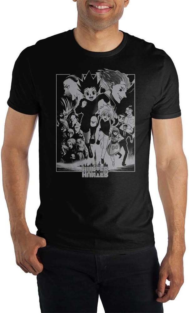 Hunter x Hunter Epic Character Crew T-Shirt, Group Character with Epic Modern Style
