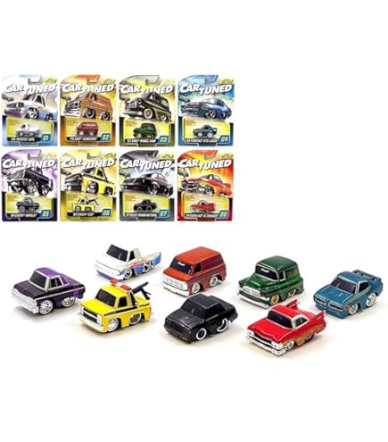 Amazon.com: 1:64 Series 1 Hobby Line Assortment 8 Car Set