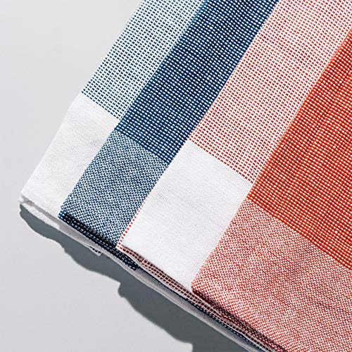 Caldo Kitchen Dish Towel, Set of 4, 100% Cotton, 28 in x 20 in (Dots)