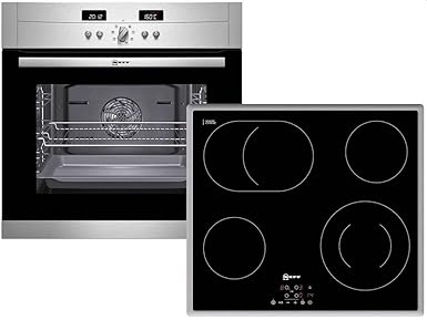 Neff Set X20BP4 Pyrolyse Backofen erd Kochfeld Backofenset Einbau Herdset Küche