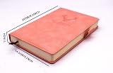 Earning Power A5 Ruled Notebook Journal Hardcover 360 Pages 8.3x5.7 Pink view 2