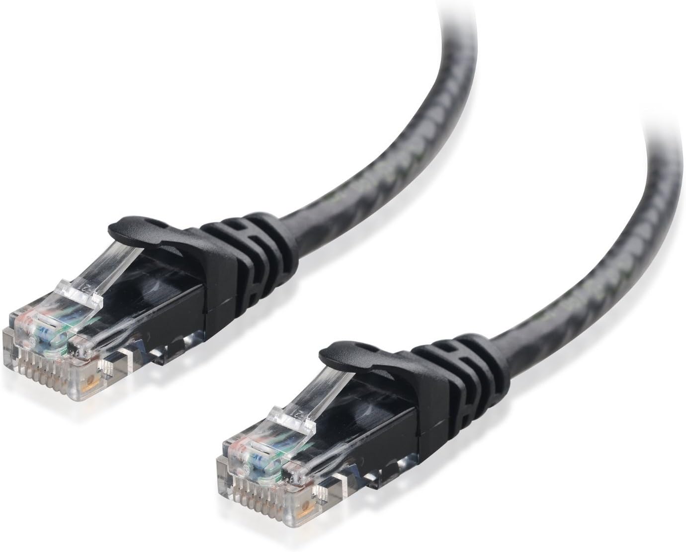 Cable Matters 10Gbps Snagless Cat6 Ethernet Cable 9m (Cat6 Cable, Cat 6 Cable) in Black 9 Meter