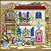 Flower Shoppe Beaded Counted Cross Stitch Kit Mill Hill 2011 Buttons Beads Spring MH141103