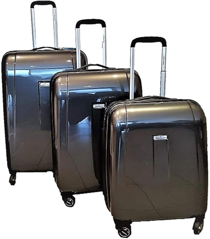 Regent Square Travel Luggage Set Grey Anthracite Grey 51 X 29.5 X 80.5