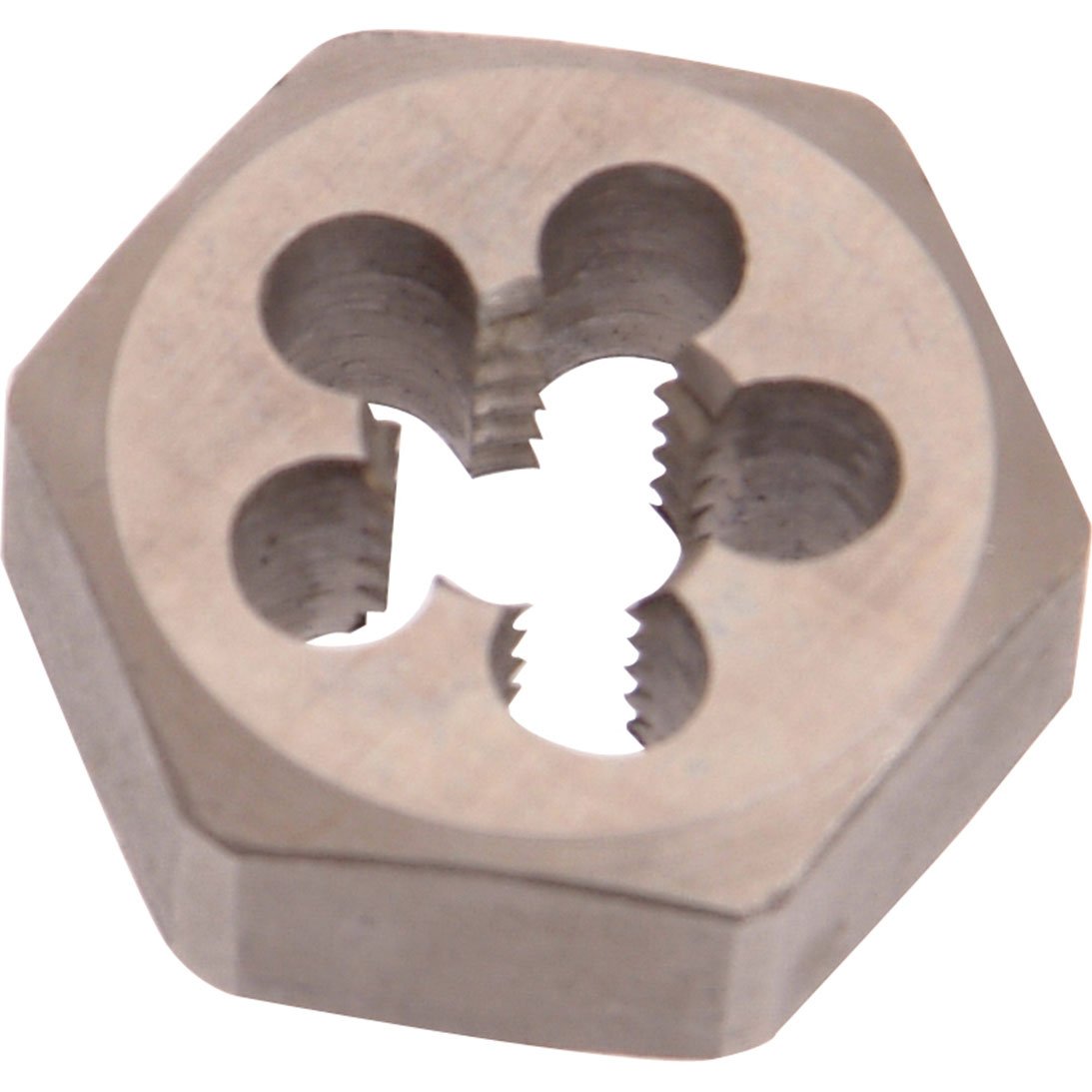 Dormer F302M18 Series F302 HSS Die Nut, Bright Finish, M18 x 2.50mm x 11/16"