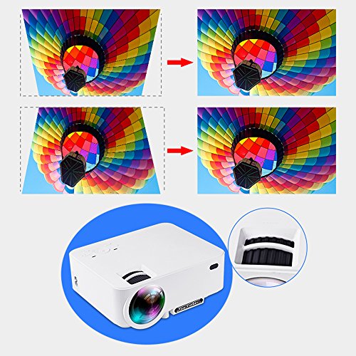 Touyinger-Upgraded-Home-Mini-Multimedia-LED-HD-Video-Projector-iPhoneiPad-AirPlay-by-USB-Charging-Cable-For-Home-Entertainment-Games