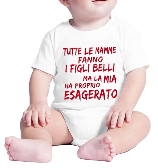 2 opinioni per Body neonato divertente TUTTE LE MAMME