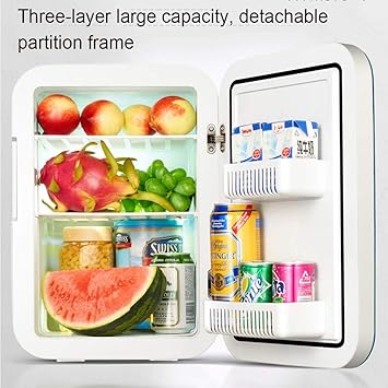 Haierbingxiang Refrigerador pequeño Refrigerador Coche Mini ...