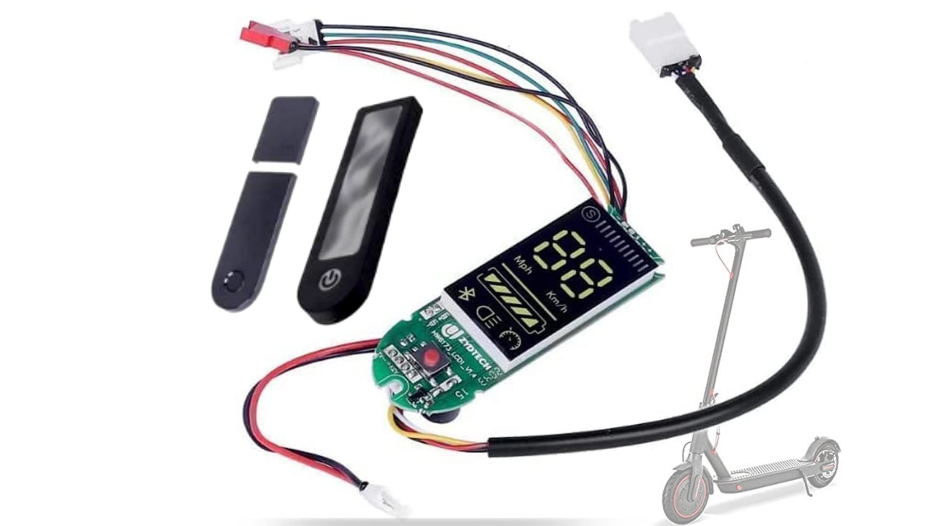 YAMTECH Only For Aovo Pro Electric Scooter Only LCD Screen Electric Scooter LCD Display Set Only for Aovo Pro m365 escooter lcd display Electric scooter Only for Aovo pro LCD Display