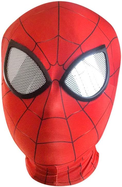MKOPLBNZA Rojo Spider-Man Máscara Iron Spider Man Headgear Superhéroe