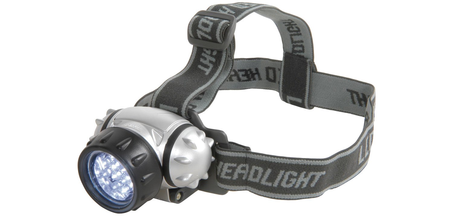 Mercury | Activity Head Torch | 12 LED, Silver