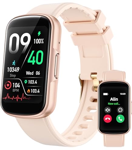 Wrist Fitness Trackers Spo2 Tracker Watch FITVII Slim Fitness