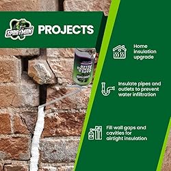 Sprayman Gaps and Cracks Filler Foam - Polyurethane