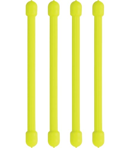 Nite Ize Original Gear Tie, Reusable Twist Tie, 6 Inch, Yellow, 2