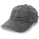 Genuine Waxed Canvas Hat – Adjustable Unstructured Cap for Men & Women, Durable, Weather-Resistant