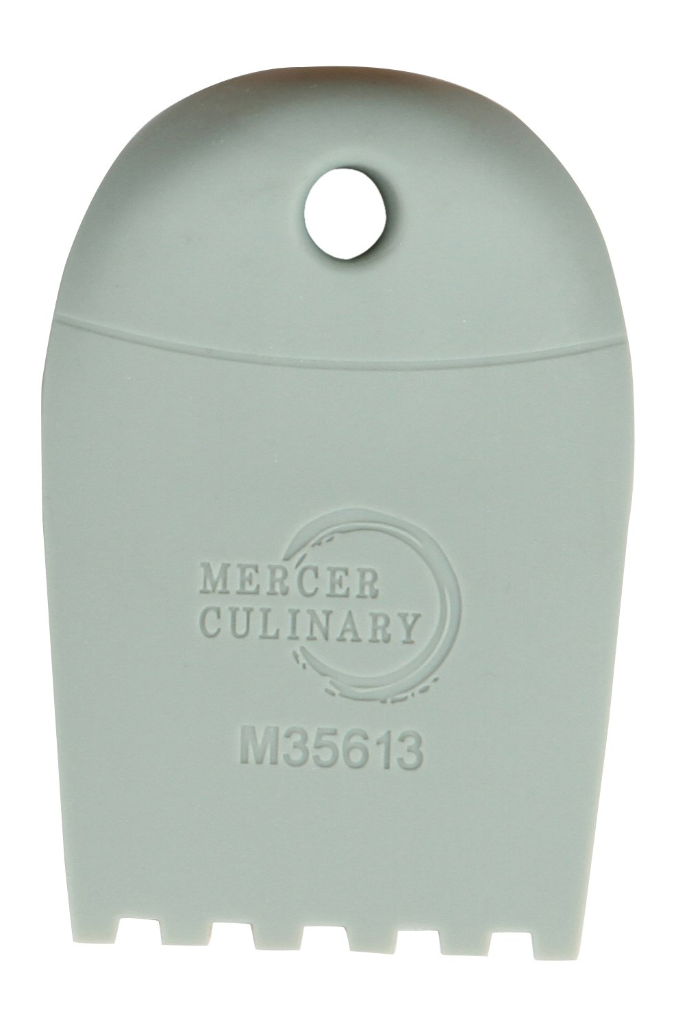 Mercer Culinary 5 mm Silicone Square Notch Plating Wedge, Multi-Colour