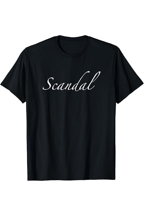 Amazon.com: Scandal T-Shirt : Clothing, Shoes & Jewelry