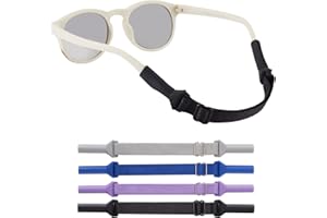 lvvfit Baby Glasses Straps(5-8inch)-Adjustable Glasse Strap Sports Sunglasses Eyeglasses Holder Straps for Toddler and Infant